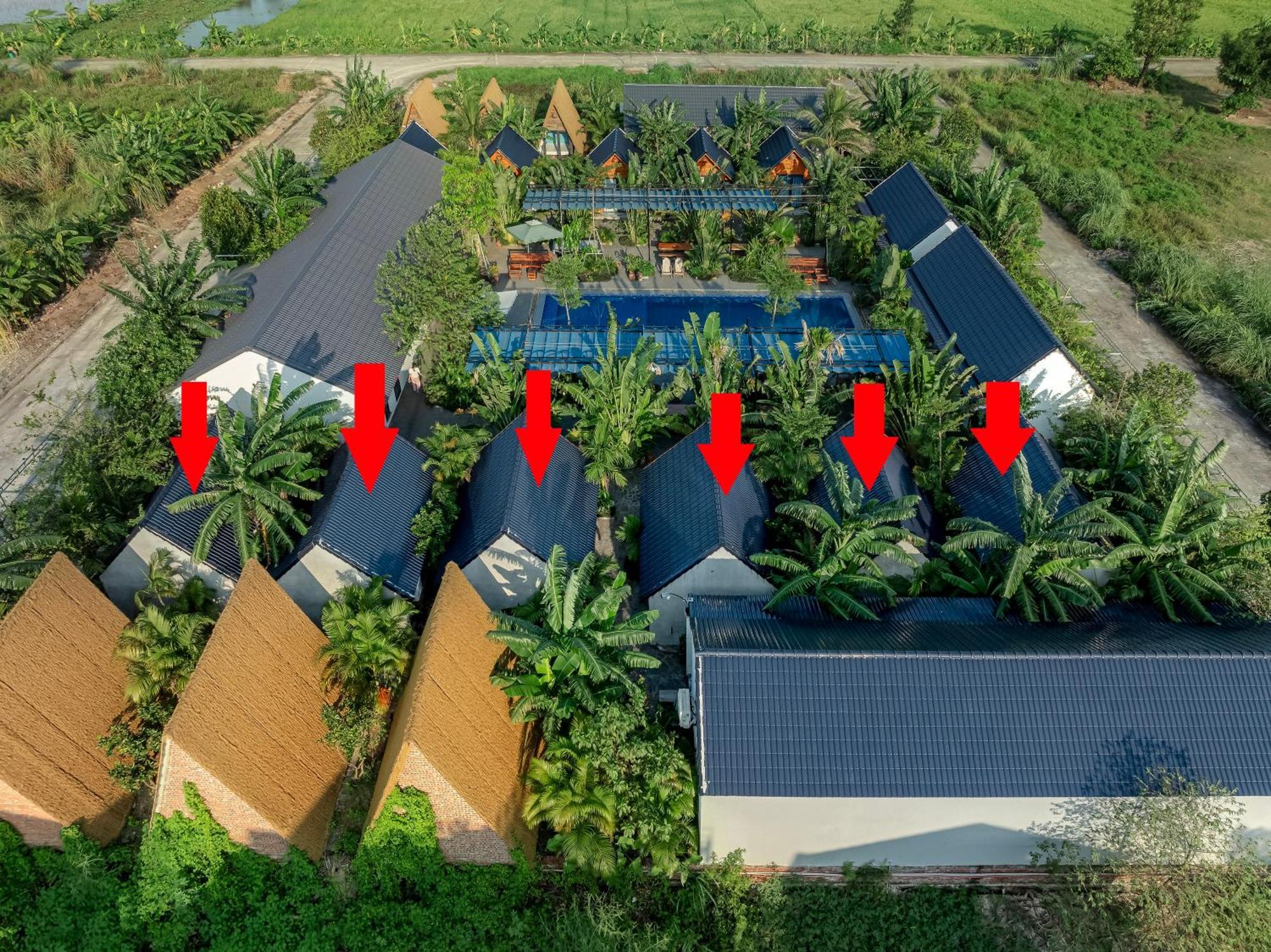 Tam Coc Forest Banana Retreat & Spa Ninh Bình Exteriör bild