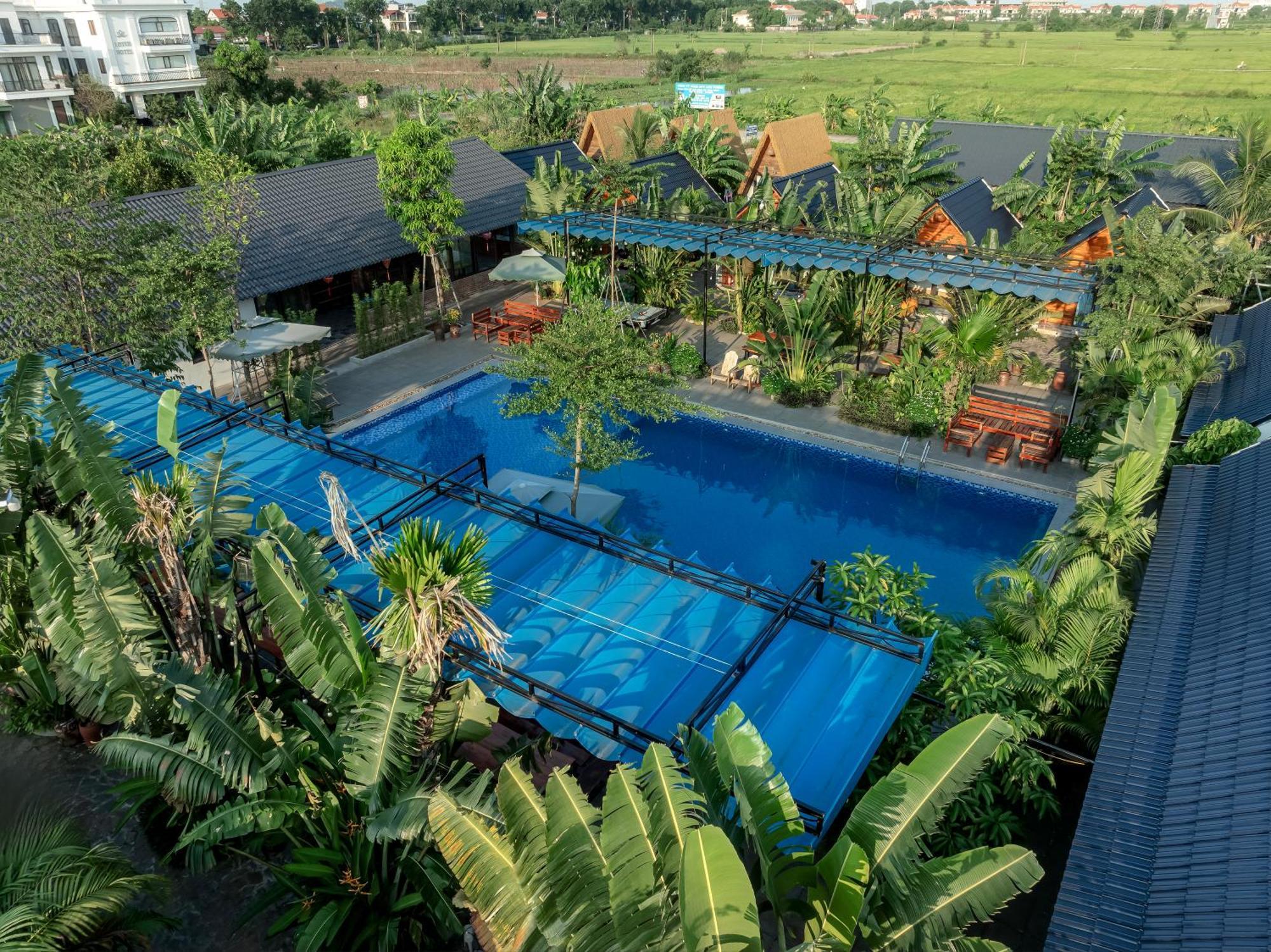 Tam Coc Forest Banana Retreat & Spa Ninh Bình Exteriör bild